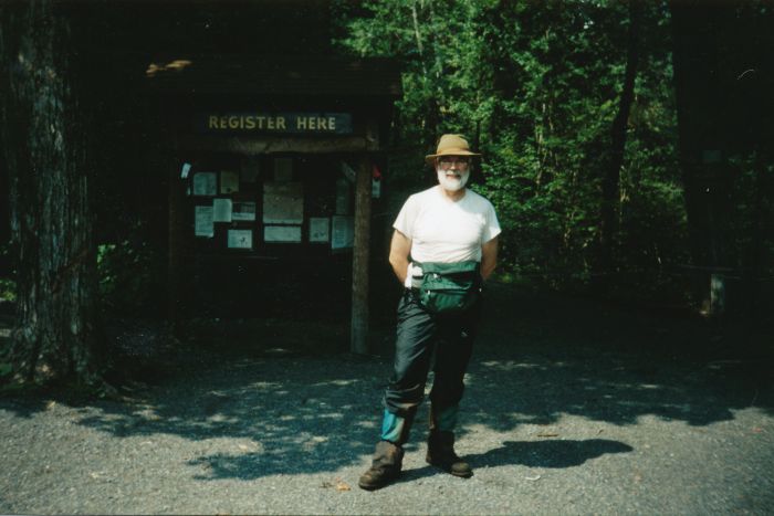 At the Upper Works trailhead