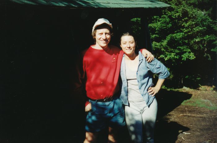 Sunday was a long, tough day. Considering a bailout, I visited the Upper Works parking lot at 12:30 PM but, after repairing some blisters. reached this Flowed Lands #1 leanto at 5:15 PM. I shared it with Ian and Carolyn and spent Monday resting here, complete with an afternoon nap.