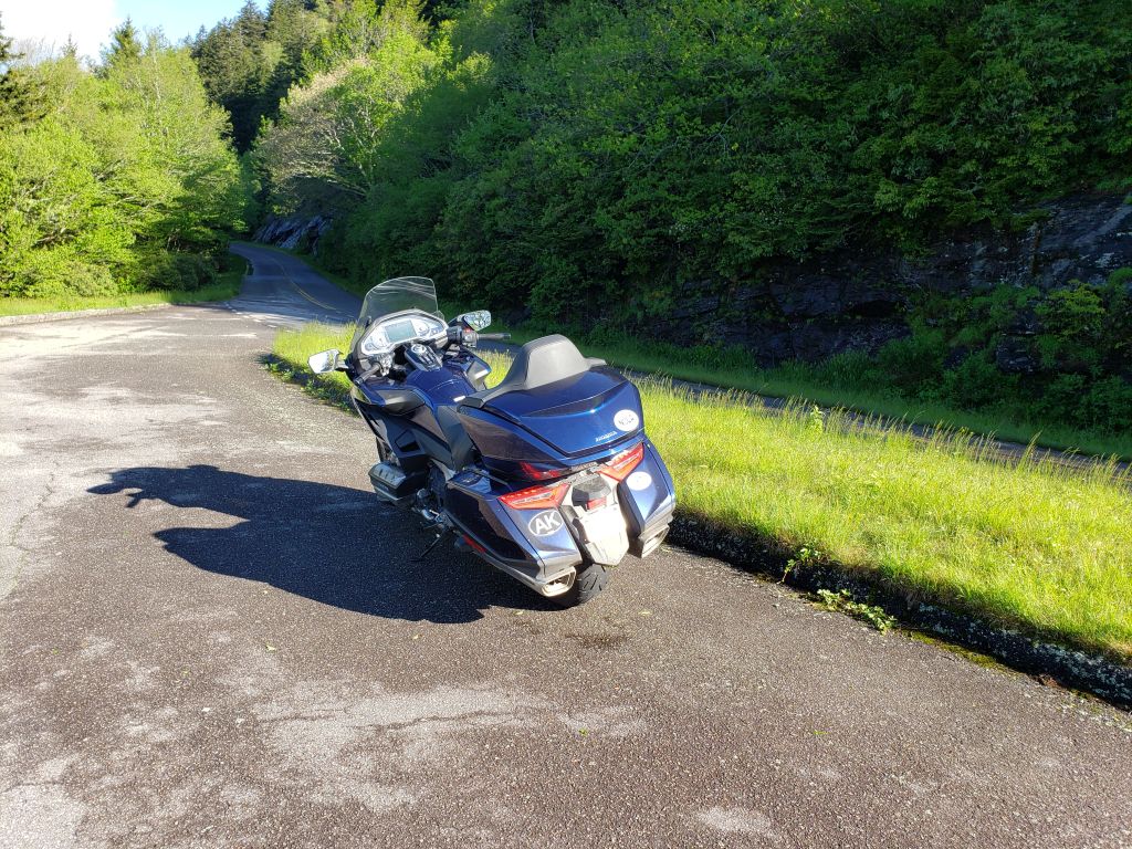 Ready to leave Funnel Top, maybe, this shows a bit of the BRP as we're about to leave the viewpoint, heading south.