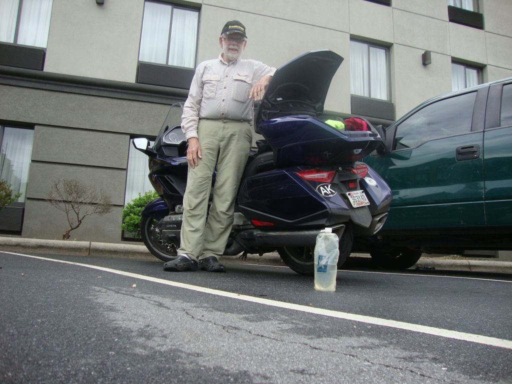 Although my trip began on May 23, with nights in Bedford VA and Mt. Airy NC, fog and rain discouraged photographs. Bad weather made this Asheville NC Tunnel Road Comfort Inn home for the nights of May 25, 26, and 27.