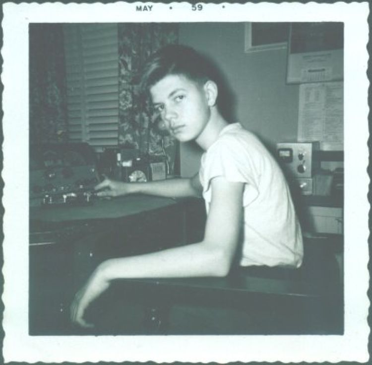 Still 14 years old, and still with my Novice license (KN3GHH).