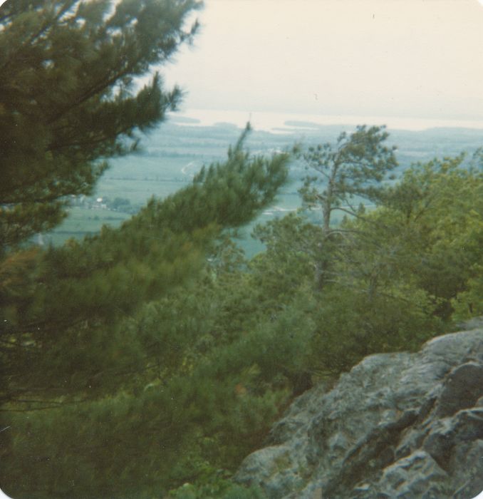 Lake Champlain from Mount Philo