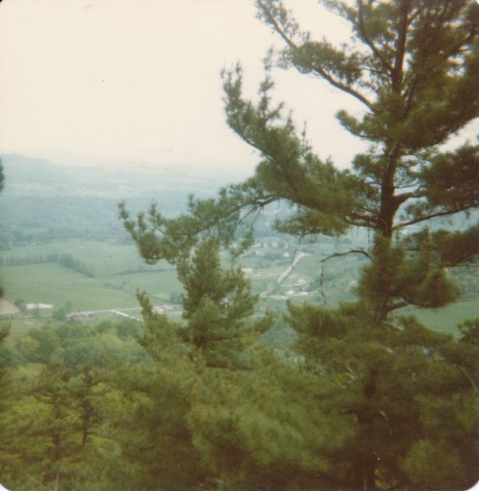 Looking south from Mount Philo's summit