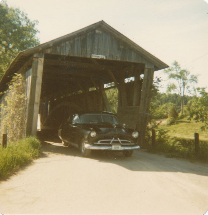 The covered bridge near Mount Philo. I'm heading back to Essex Junction for the second day of the VAE meet at the fair grounds.