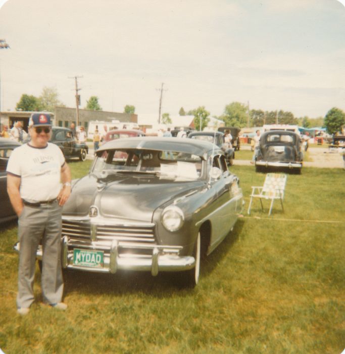 Willy LaFlamme, of Burlington, had the only other Hudson at the VAE meet.