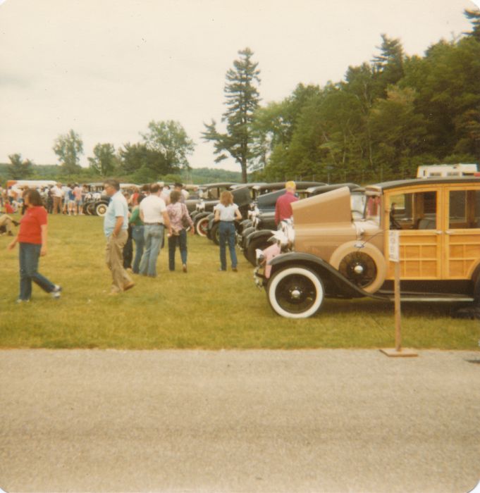 The "Model A" row; about 30 of them! (I wonder if Bill's '29 coupe is still around somewhere.)