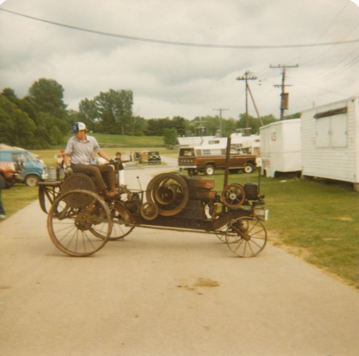 Ronald Seigreist's big tractor