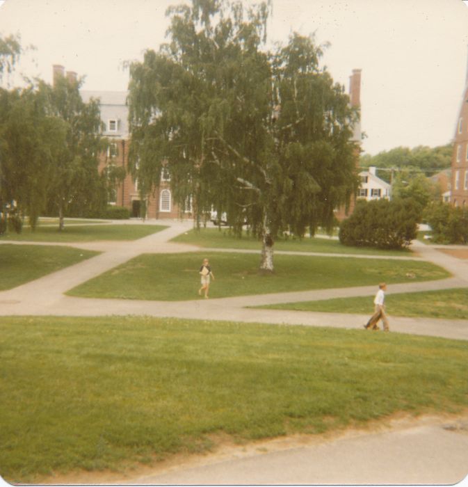 Phillips Exeter Academy, on the morning of June 1 1982 (Day 6 of my trip). I visited a young instructor here who had first-hand experience with Borsodi's "constants."