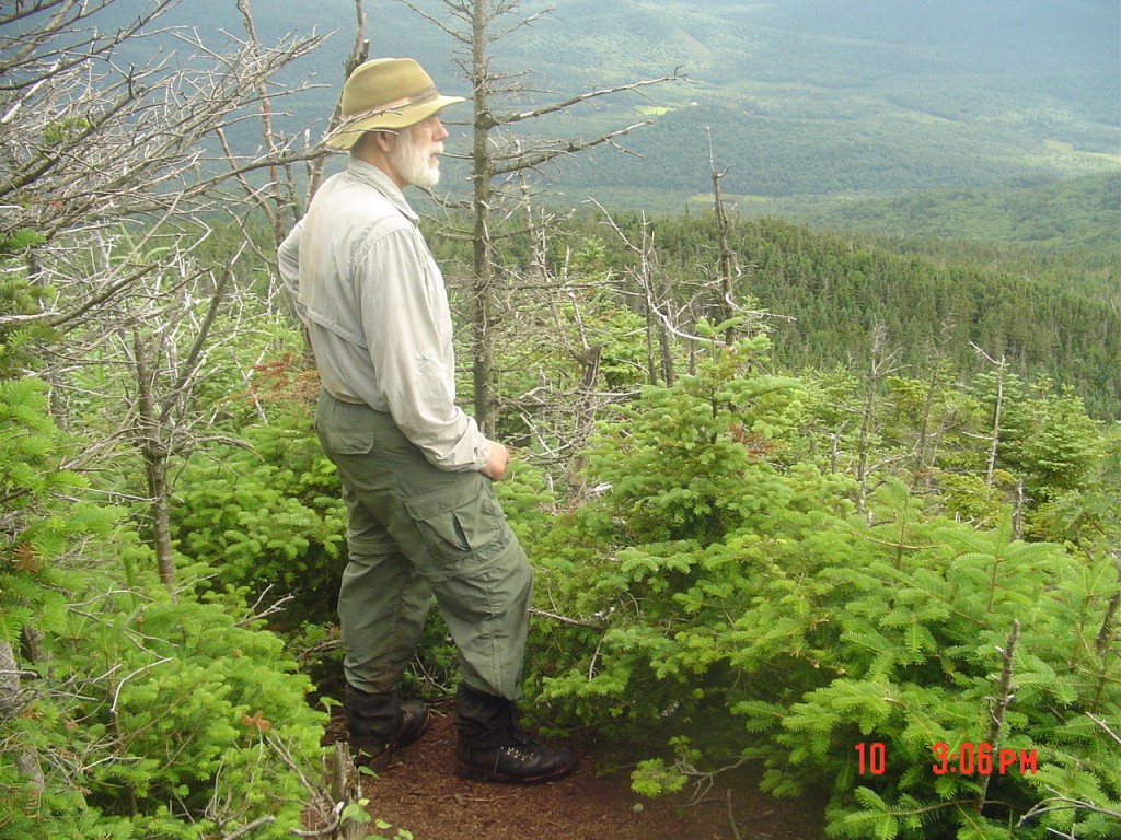 Looking south from the Seymour summit's overlook. I thought the climb up the herd path warranted hanging around a little! 7/10/08, 3:06 PM