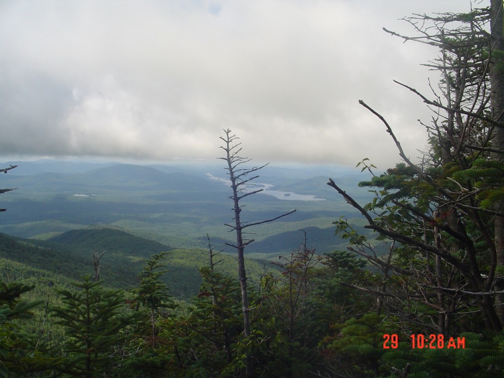 Long Lake from the herd path between Donaldson and Emmons
