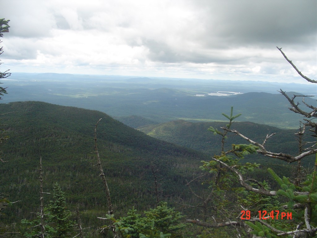Heading north from Emmons to Donaldson; Tupper Lake?