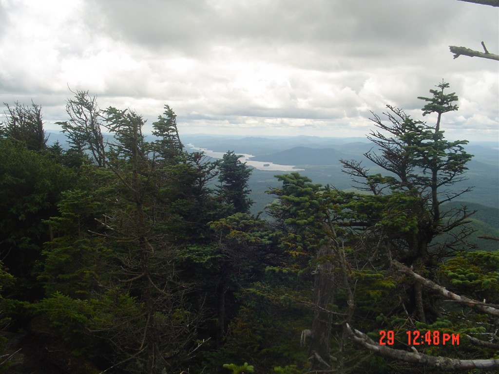 Southwest to Long Lake,  from the Emmons-Donaldson herd path